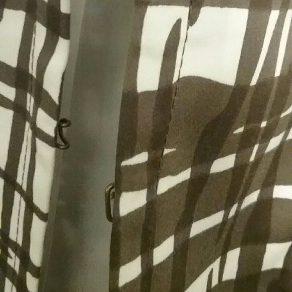 TRINA TURK Vintage Brown Print Spring Jacket - Picture 6 of 8